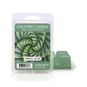 Country Candle Melt - Spiral Aloe