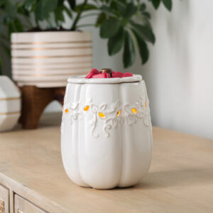 Bruciaessenze elettrico scaldacera White Pumpkin - Candle Warmers