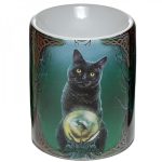 Bruciaessenze con Tealight Lisa Parker Rise of the Witches Cat