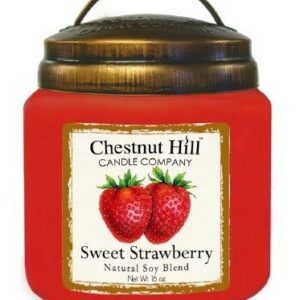SWEET STRAWBERRY Candela profumata CHESTNUT HILL 450gr