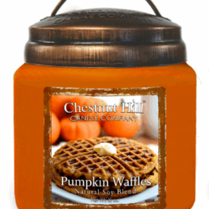 CHESTNUT HILL 450g 2 stoppini cera di soia - PUMPKIN WAFFLES