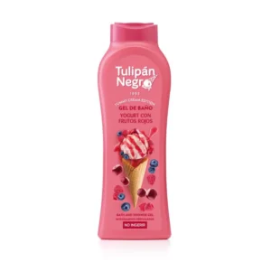 Yogurt con Frutti Rossi - Gel da Bagno - 650 ml - Tulipan Negro