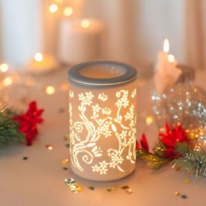 BRUCIAESSENZE ELETTRICO Calorya n°1 con illuminazione multicolore