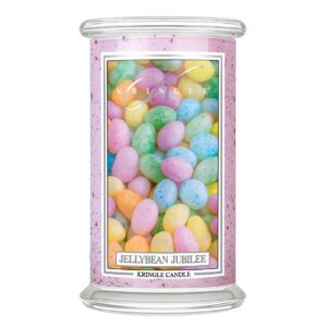 Kringle Candle Jellybean Jubilee – Candela profumata Limited Edition 22 oz (2 stoppini)