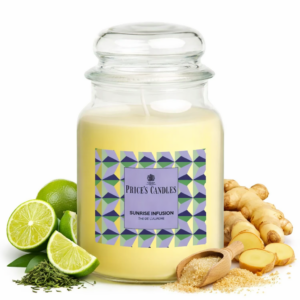 Candela Profumata Sunrise Infusion – Price’s Candles - 560gr