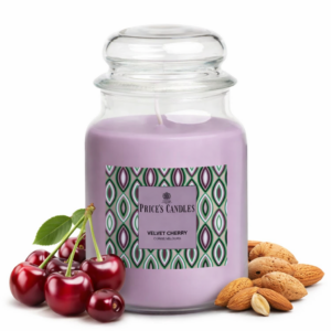 Candela Profumata Velvet Cherry – Price’s Candles - 560gr
