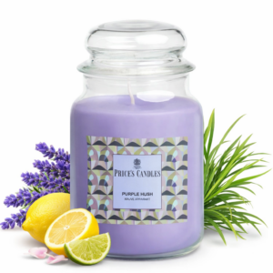 Candela Profumata Purple Hush – Price’s Candles - 560gr