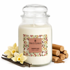Candela Profumata Desert Sun – Price’s Candles - 560gr