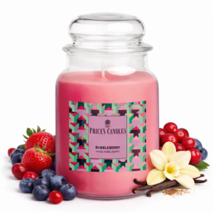 Candela Profumata Bubbleberry – Price’s Candles - 560gr