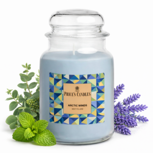Candela Profumata Arctic Winds – Price’s Candles - 560gr