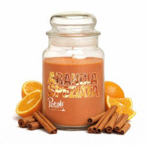 PETALI CANDLES – Candela Profumata Arancia & Cannella (510 g)