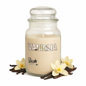 PETALI CANDLES – Candela Profumata Vaniglia (510gr)