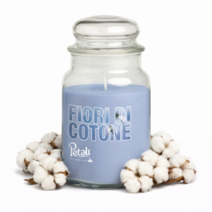 PETALI CANDLES – Candela Profumata Fiori di Cotone (510 g)
