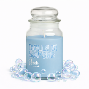 PETALI CANDLES – Candela Profumata Bolle di Sapone (510 g)