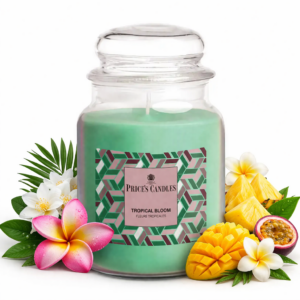 Candela Profumata Tropical Bloom – Price’s Candles - 560gr