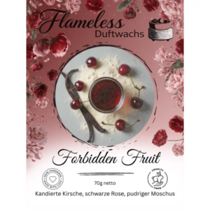 FORBIDDEN FRUIT - FLAMELESS Cera Profumata - 70gr