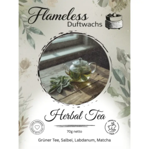 HERBAL TEA - FLAMELESS Cera Profumata - 70gr