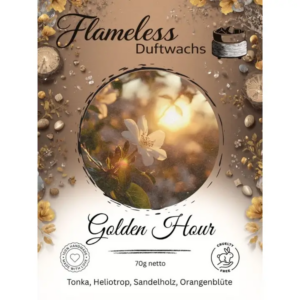 GOLDEN HOUR - FLAMELESS Cera Profumata - 70gr
