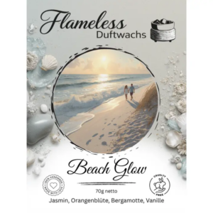 BEACH GLOW - FLAMELESS Cera Profumata - 70gr