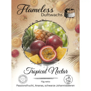 TROPICAL NECTAR - FLAMELESS Cera Profumata - 70gr