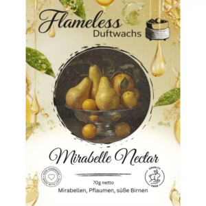 MIRABELLE NECTAR - FLAMELESS Cera Profumata - 70gr