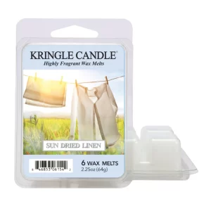 Kringle Candle Sun Dried Linen  – Cera profumata