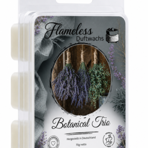 BOTANICAL TRIO - FLAMELESS Cera Profumata - 70gr