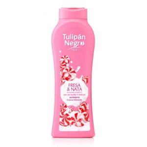 Baci di Fragola e Panna - Gel da Bagno - 650 ml - Tulipan Negro