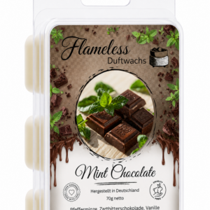 MINT CHOCOLATE - FLAMELESS Cera Profumata - 70gr