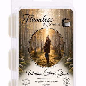 AUTUMN CITRUS GROVE - FLAMELESS Cera Profumata - 70gr