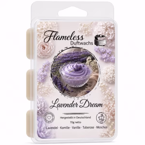 LAVENDER DREAM - FLAMELESS Cera Profumata - 70gr