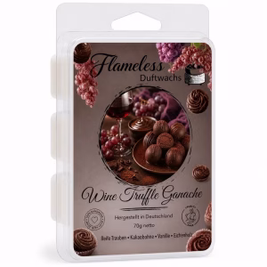 WINE TRUFFLE GANACHE  - FLAMELESS Cera Profumata - 70gr