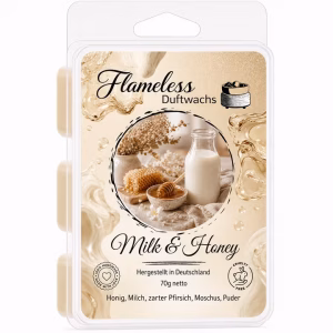 MILK & HONEY - FLAMELESS Cera Profumata - 70gr