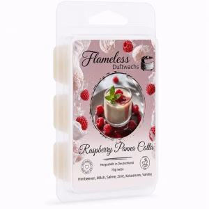 RASPBERRY PANNA COTTA - FLAMELESS Cera Profumata - 70gr