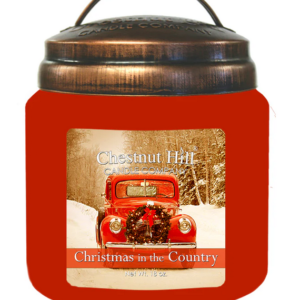 CHRISTMAS IN THE COUNTRY Candela profumata CHESTNUT HILL 450gr