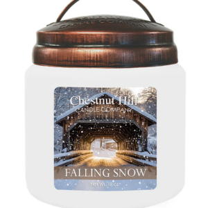 FALLING SNOW Candela profumata CHESTNUT HILL 450gr