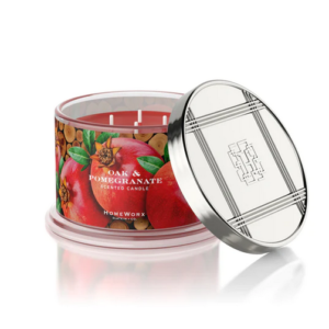 OAK & POMEGRANATE Candela profumata 4 stoppini HOMEWORX 510gr