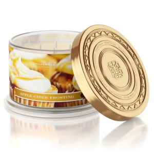 APPLE CIDER FROSTING Candela profumata 4 stoppini HOMEWORX 510gr