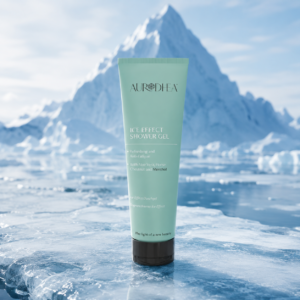 Bagnoschiuma Ice Effect AURODHEA 250 ml | Arricchito con Aloe Vera, Ippocastano e Mentolo