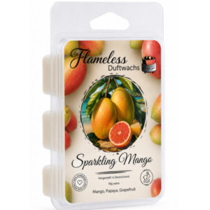 SPARKLING MANGO - FLAMELESS Cera Profumata - 70gr