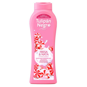 Baci di Fragola e Panna - Gel da Bagno - 650 ml - Tulipan Negro