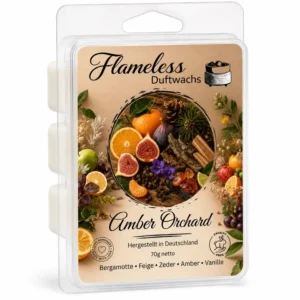 AMBER ORCHARD - FLAMELESS Cera Profumata - 70gr