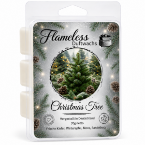 CHRISTMAS TREE – FLAMELESS Cera Profumata – 70gr